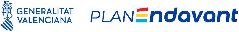 Logótipos da Generalitat Valenciana e do Plan Endavant.