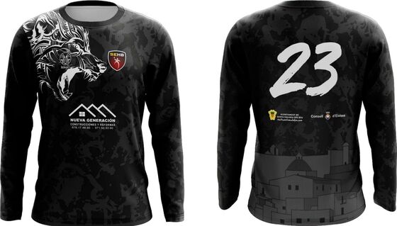 KP43: long-sleeve warm-up top made by Kauri