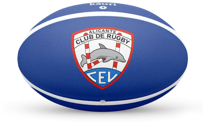 Ballon de rugby personnalisé pour CEU · 50e anniversaire