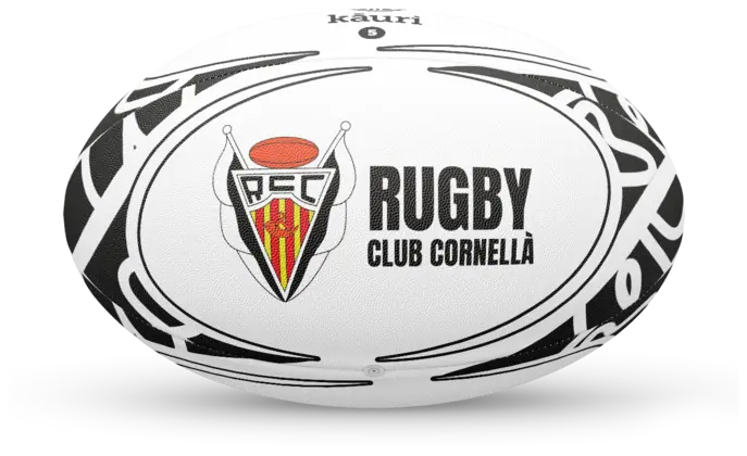 Ballon de rugby personnalisé pour Rugby Club Cornellà