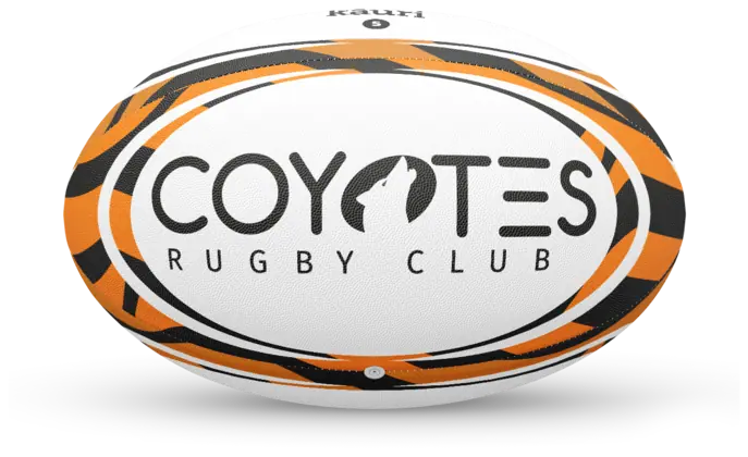 Ballon de rugby personnalisé pour Coyotes Rugby Club