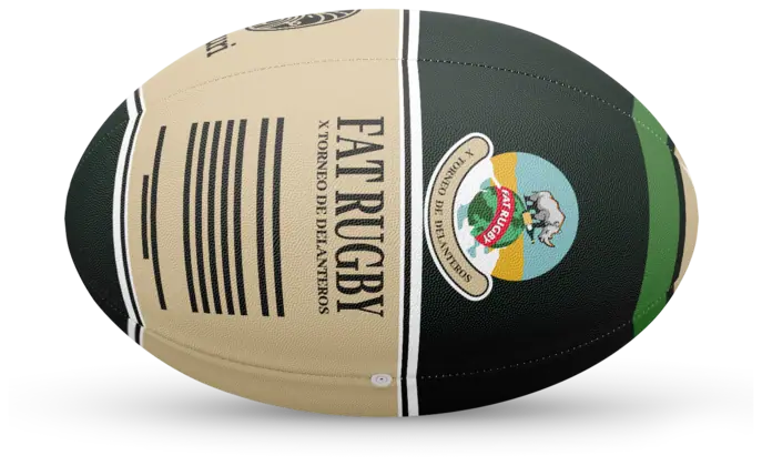 Ballon de rugby personnalisé pour Fat Rugby