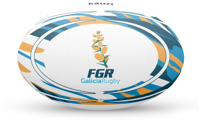 Ballon de rugby personnalisé pour Federación Galega de Rugby