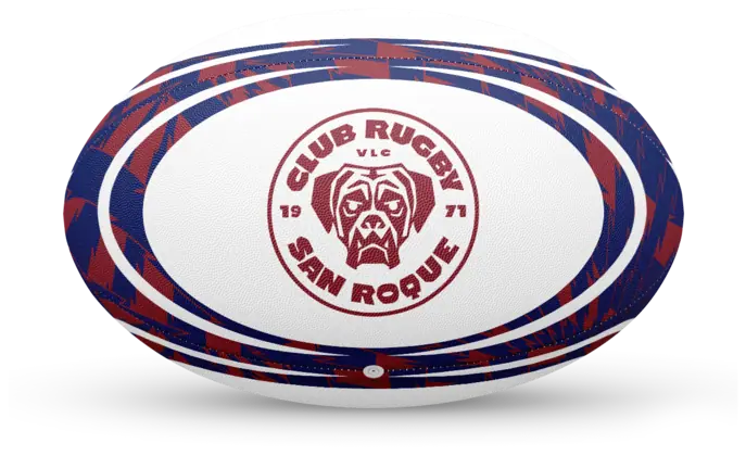 Ballon de rugby personnalisé pour Club Rugby San Roque