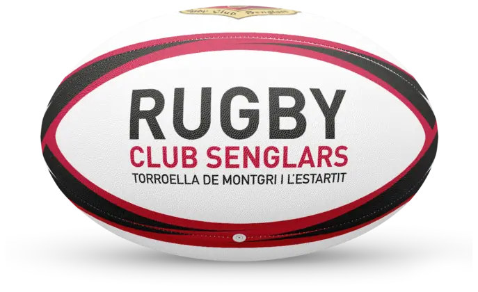 Ballon de rugby personnalisé pour Rugby Club Senglars