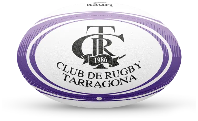 Ballon de rugby personnalisé pour Club de Rugby Tarragona